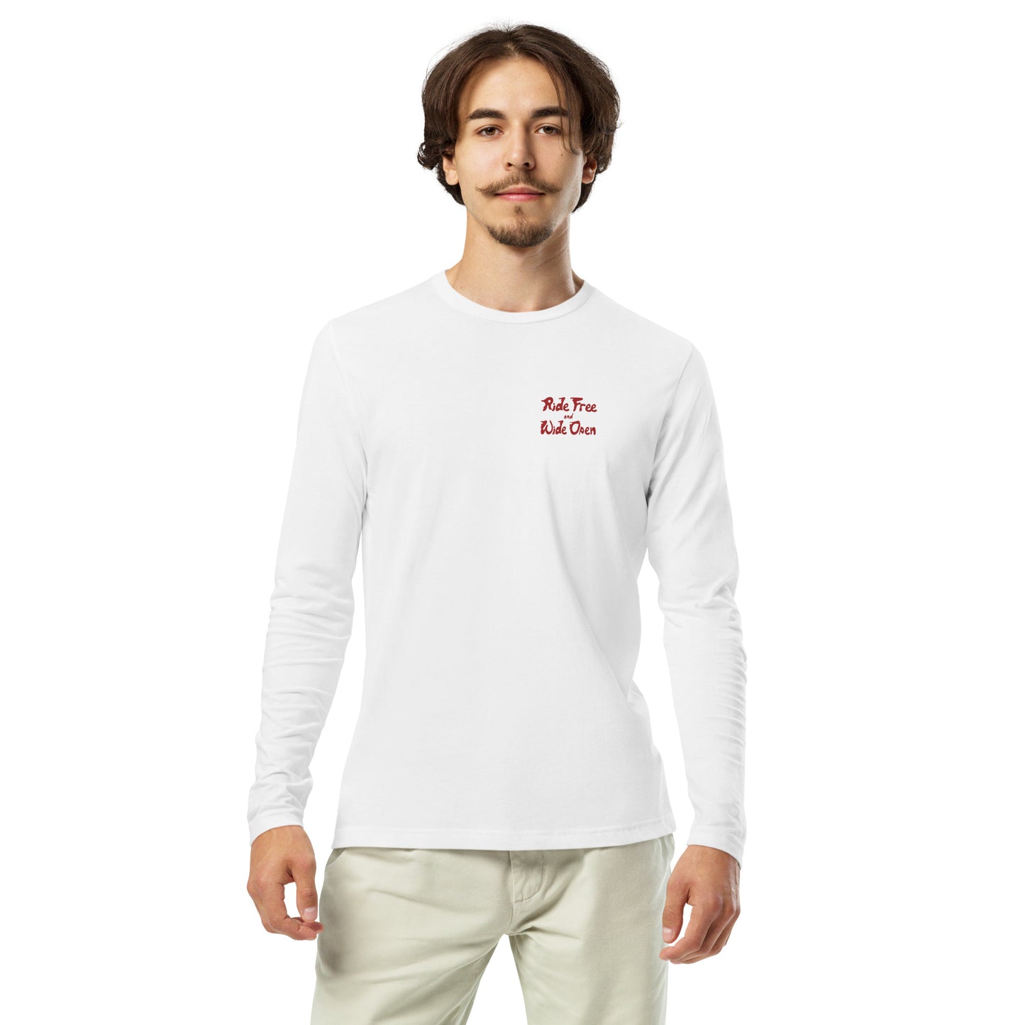 Long Sleeve Fitted Crew