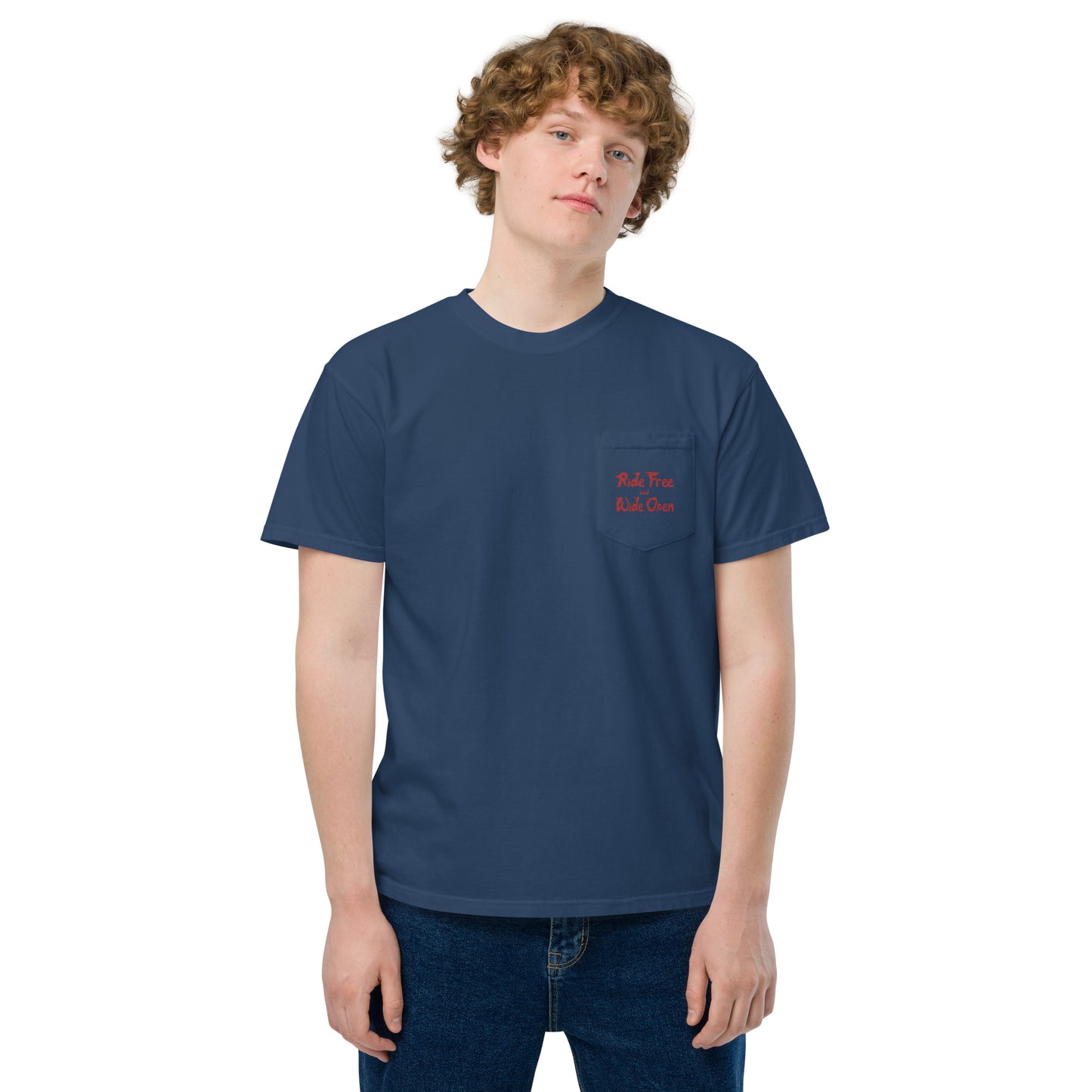 Sideways Helmet Pocket Tee